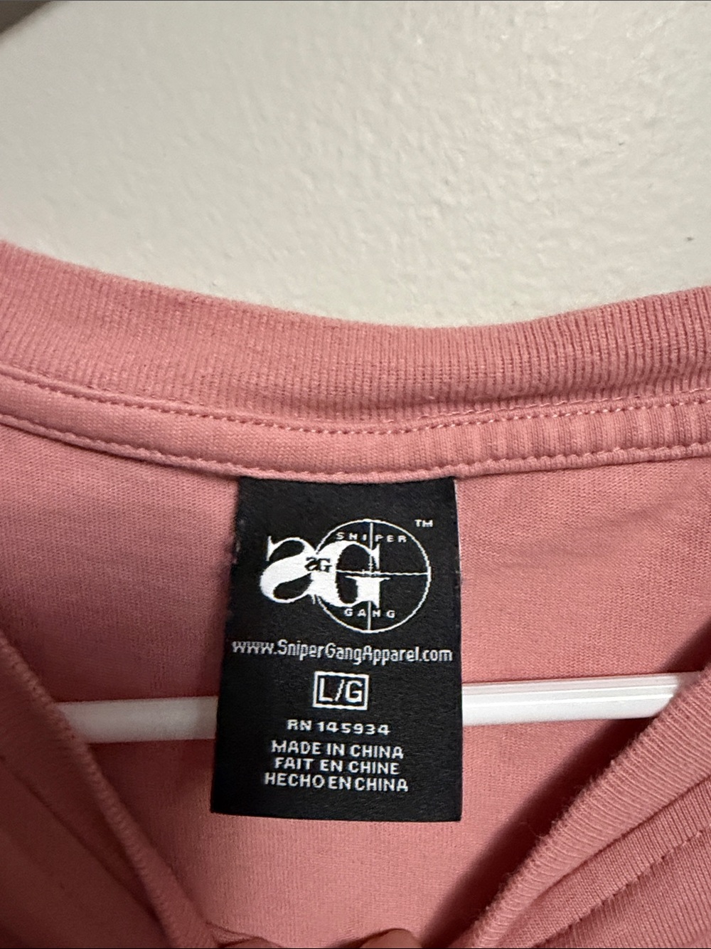 Sniper Gang Kodak Black Pink Floral Graphic Long Sleeve Tee Size Large - Picture 2 of 5